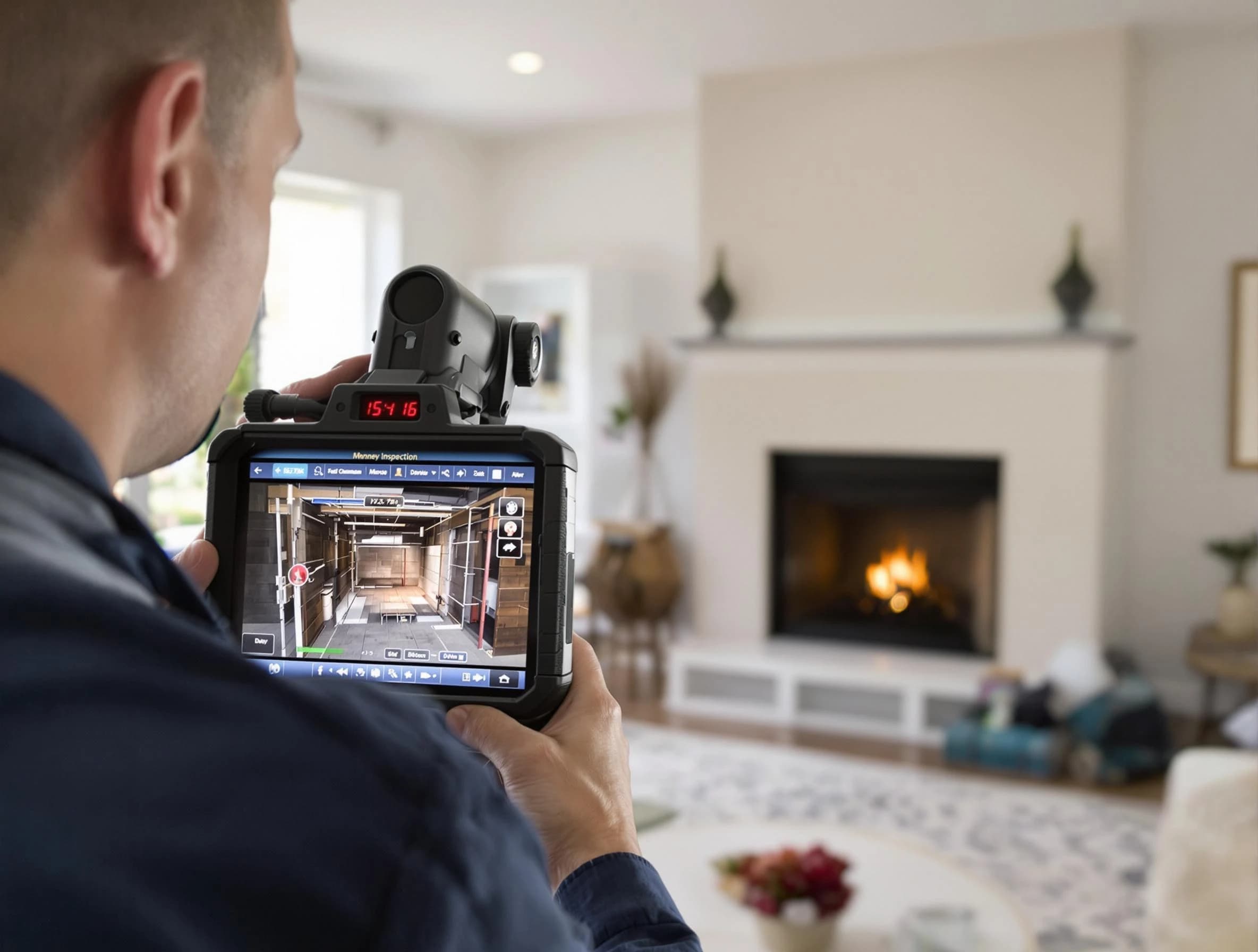 Fountain Hills Chimney Sweep conducting a thorough chimney inspection in Fountain Hills, AZ