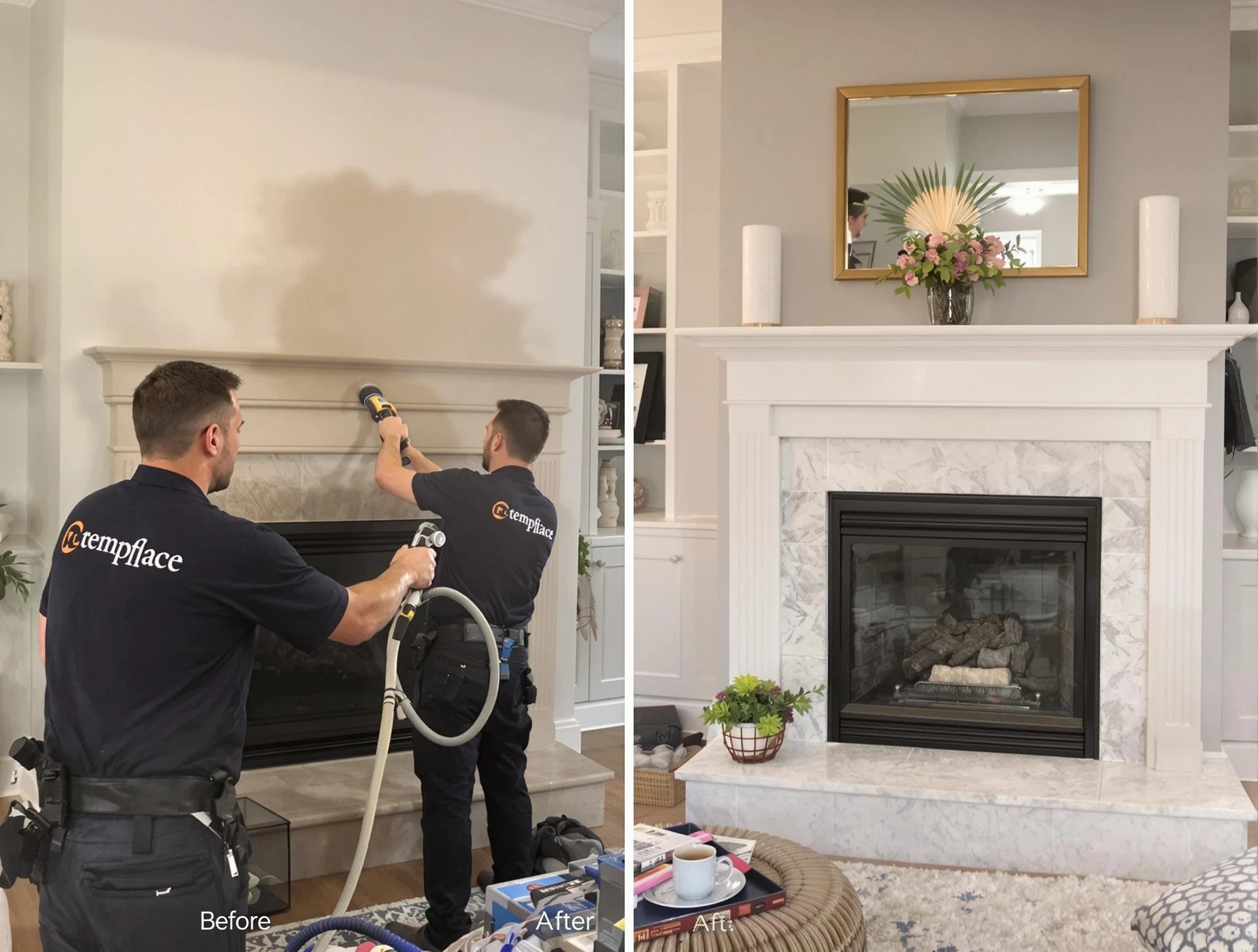 Professional soot removal by Fountain Hills Chimney Sweep team in Fountain Hills, AZ